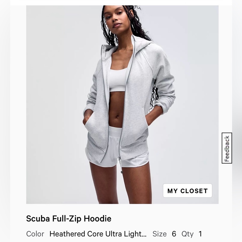 Lululemon Scuba Full Zip Hoodie